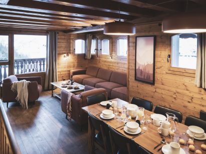 Chalet-appartement Montagnettes Hameau de la Sapinière met sauna - gerenoveerd-2