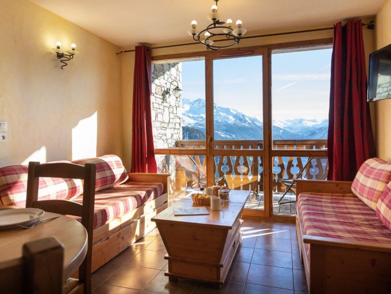 Chalet-appartement Les Balcons de La Rosière met cabine