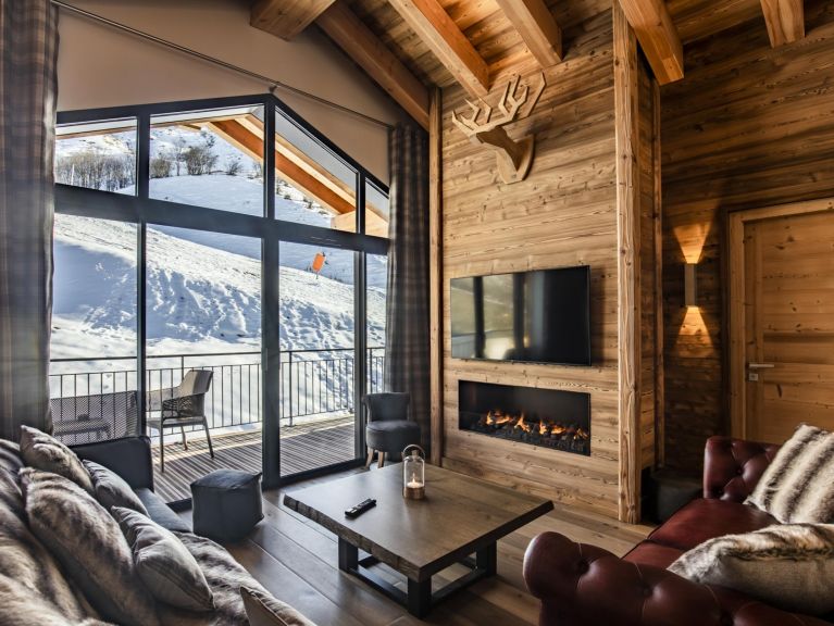 Chalet-appartement Lodge PureValley met privé sauna