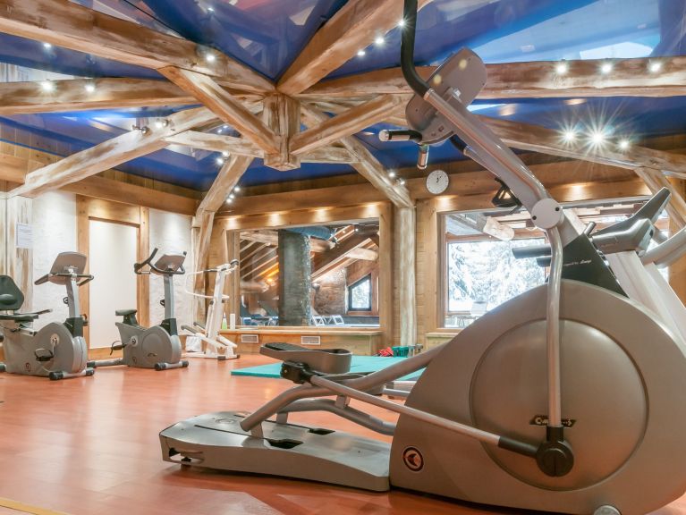 Appartement Les Fermes de Méribel met slaaphoek
