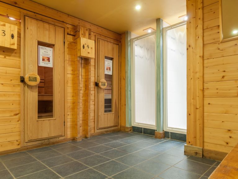Appartement Les Fermes de Méribel met slaaphoek