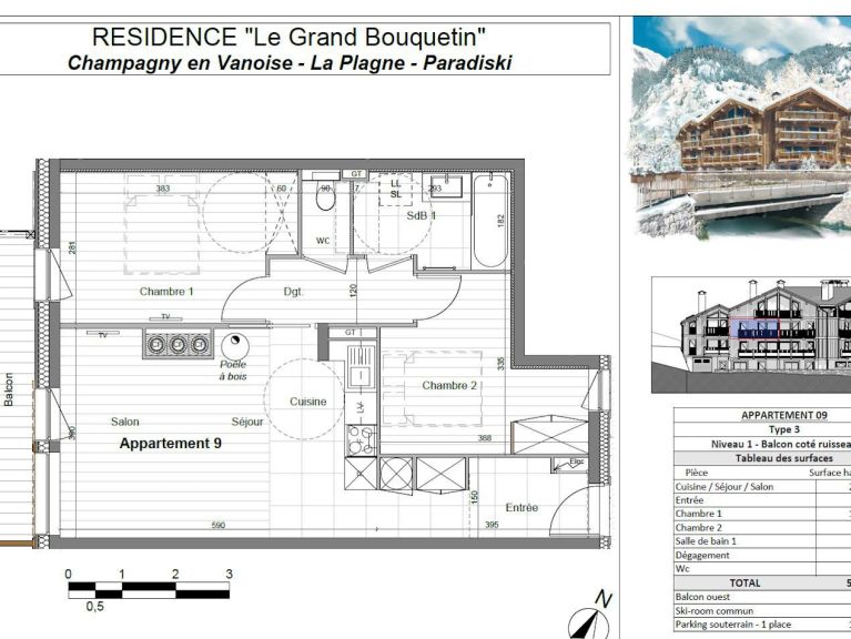 Appartement Residence Le Grand Bouquetin