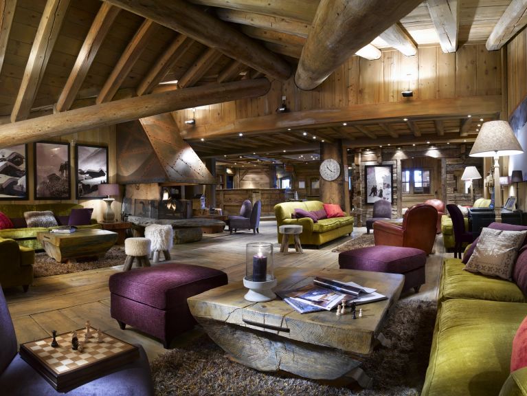 Appartement Les Fermes de Méribel met slaaphoek
