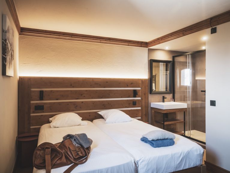Chalet-appartement Montagnettes Hameau de la Sapinière gerenoveerd