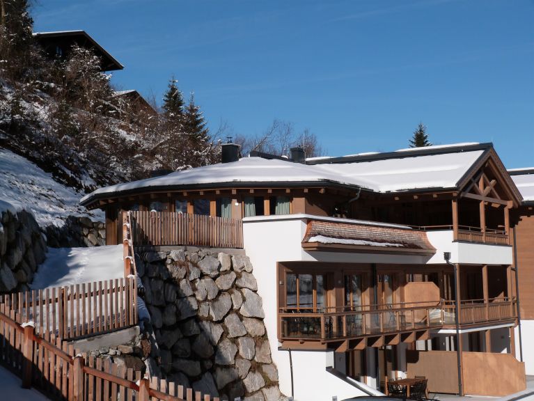 Appartement Kaprun Glacier Estate met sauna