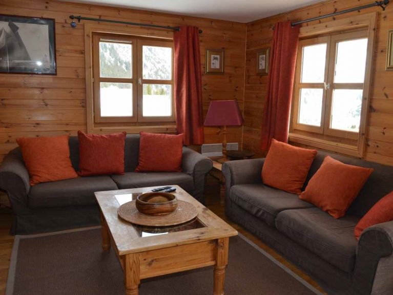 Chalet Hameau de Flaine supérieur met sauna