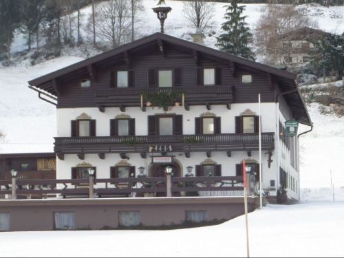Hinterauhof Leogang - 
<ul>
  <li>Directe toegang tot het skigebied Skicircus Saalbach / Hinterglemm / Leogang / Fieberbrunn via de nabijgelegen Steinbergbahn.</li>
  <li>Panoramisch uitzicht en rustieke sfeer met ontspanningsmogelijkheden zoals een sauna.</li>
  <li>Ruime accommodatie met voorzieningen zoals skiberging en skischoendrogers, ideaal voor groepen.</li>
</ul>