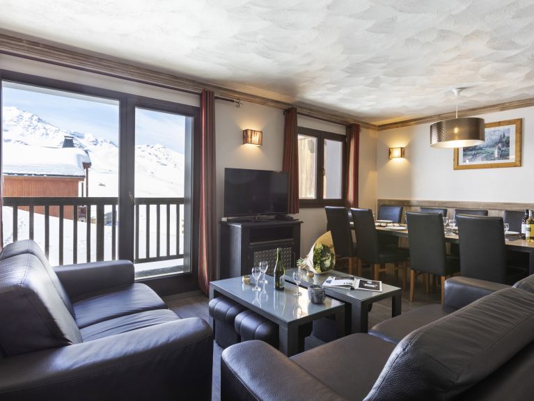 Chalet-appartement des Neiges Hermine met sauna
