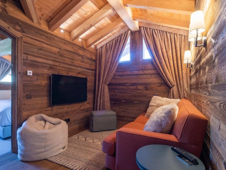 Chalet Caseblanche Peak à Vue met open haard