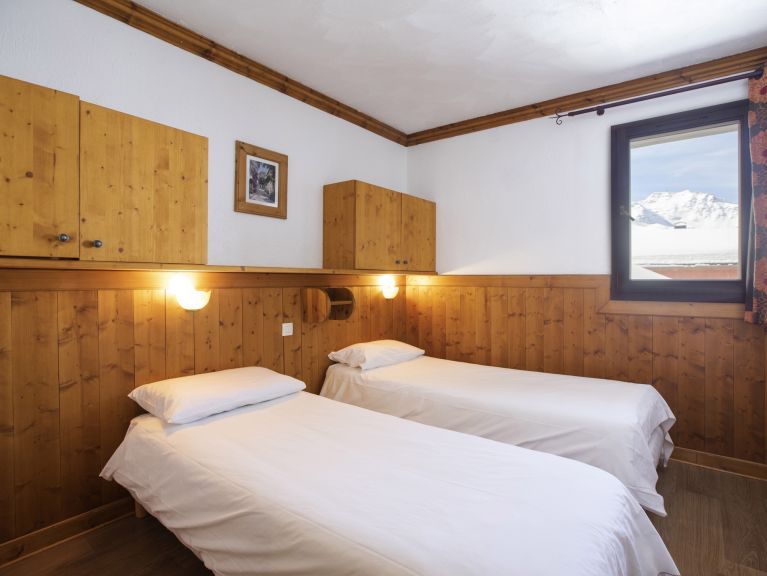 Chalet-appartement des Neiges Hermine met sauna