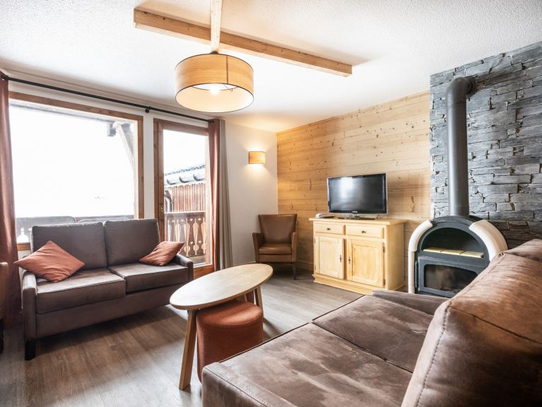 Chalet-appartement Le Val Chavière met sauna
