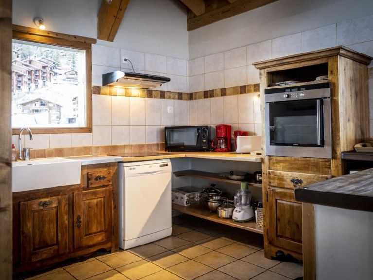 Chalet du Cocoon Pierra Menta 1 met sauna en gedeelde buiten-whirlpool