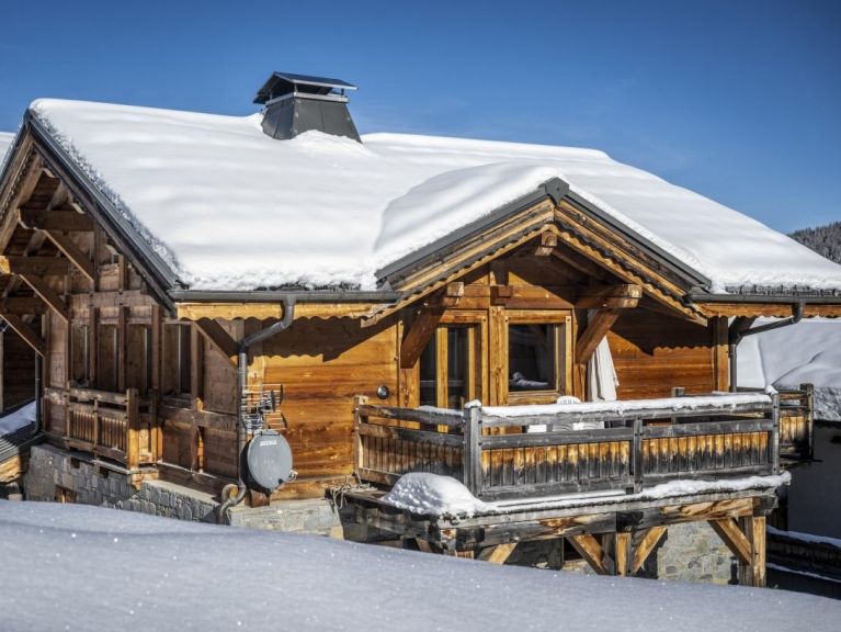 Chalet du Cocoon Pierra Menta 1 met sauna en gedeelde buiten-whirlpool