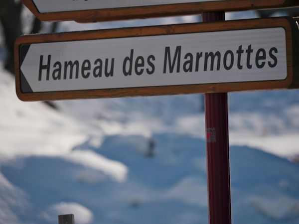Chalet Le Hameau des Marmottes met familiekamer en sauna