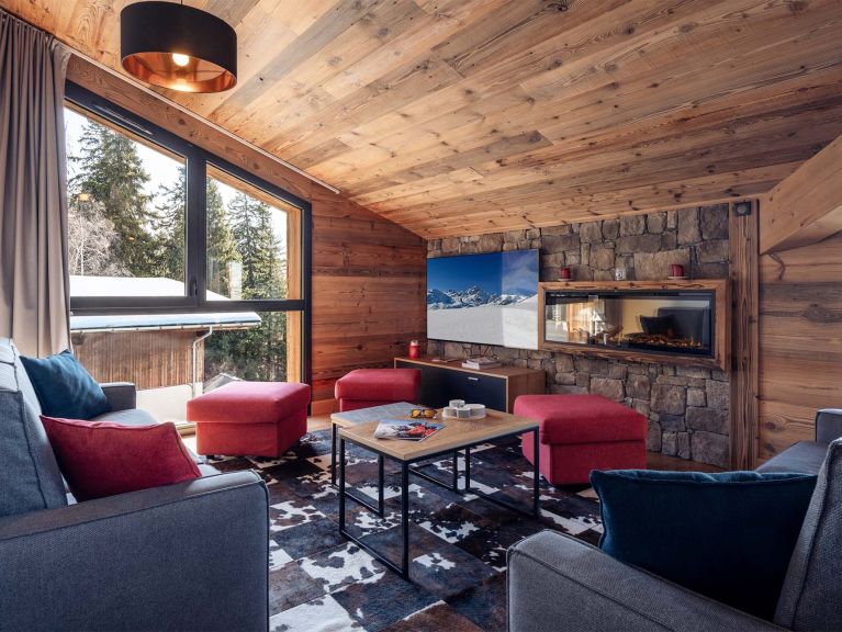 Appartement Résidence L'Orée du Bois met whirlpool