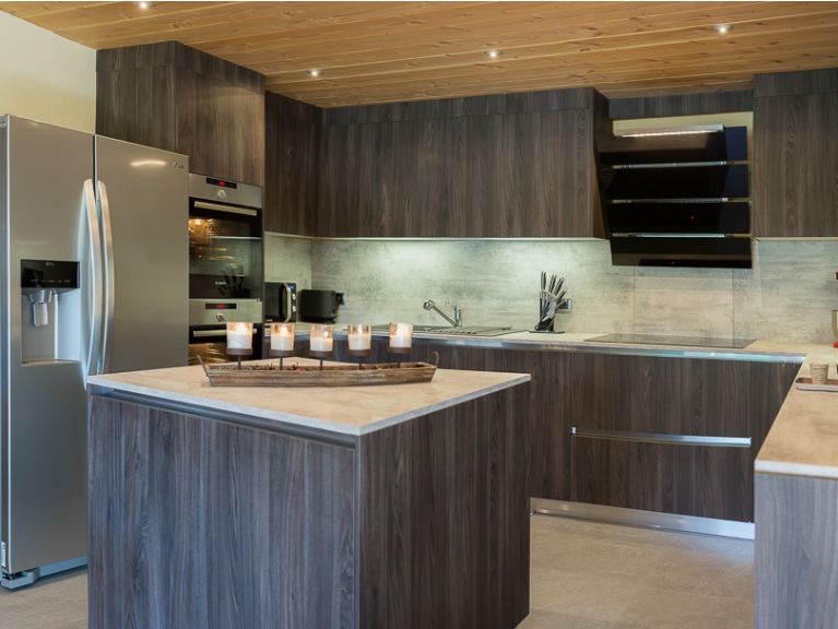 Chalet-appartement Le Savoyard met buiten-whirlpool