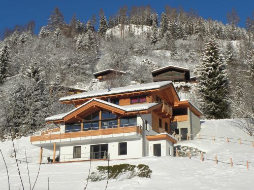 Chalet appartement Alpenchalet am Wildkogel Smaragd met wellnessruimte 8 personen Salzburgerland