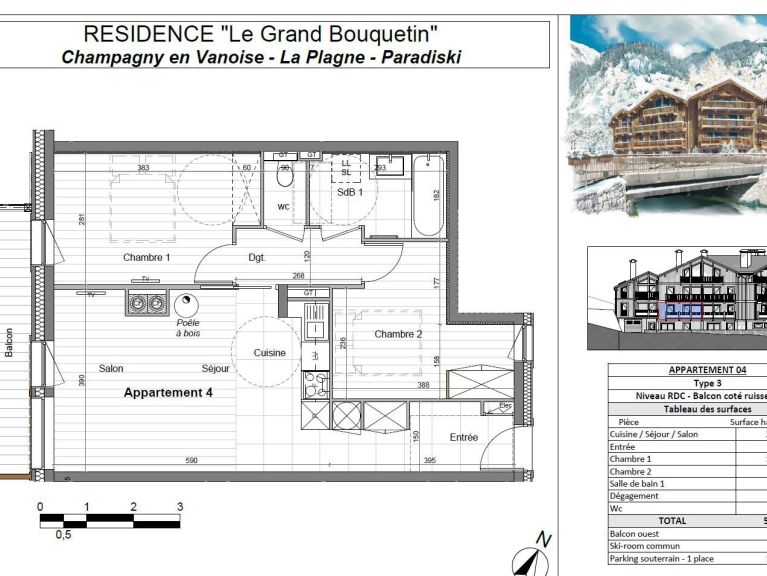 Appartement Residence Le Grand Bouquetin