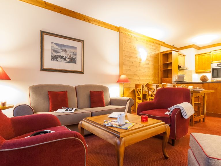 Appartement Arc 1950 Le Village Toegang tot binnenzwembad