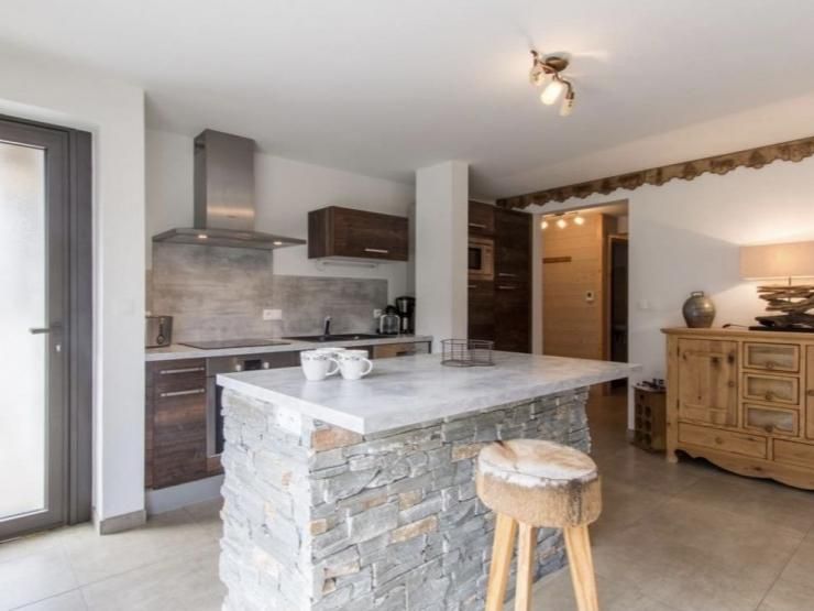 Appartement La Belette met buiten-whirlpool