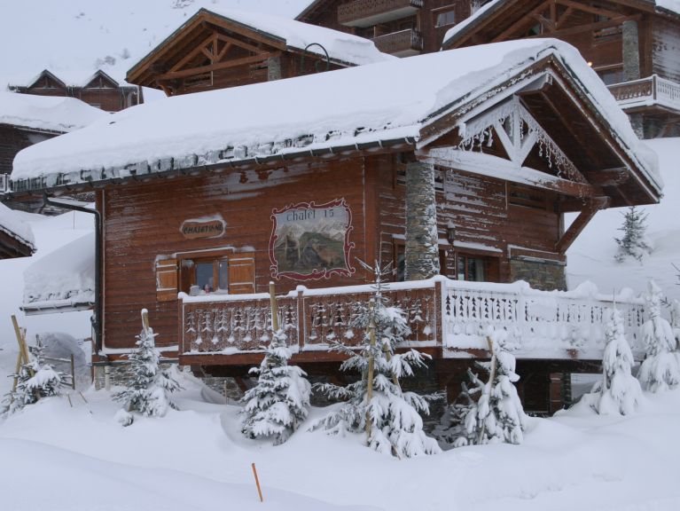 Chalet Le Hameau des Marmottes met familiekamer en sauna