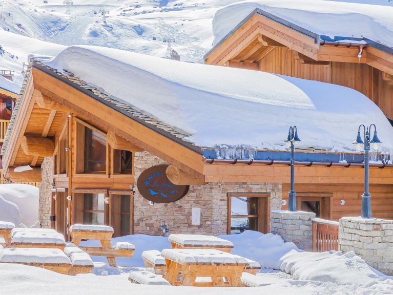 Chalet-appartement Les Balcons Platinium Val Thorens met privé-sauna