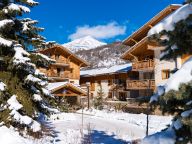 Chalet-appartement Le Hameau du Rocher Blanc met slaaphoek-17