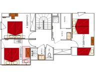 Chalet-appartement Dame Blanche met sauna-14