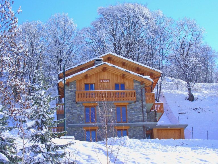 Chalet Paradis de St. Martin met sauna