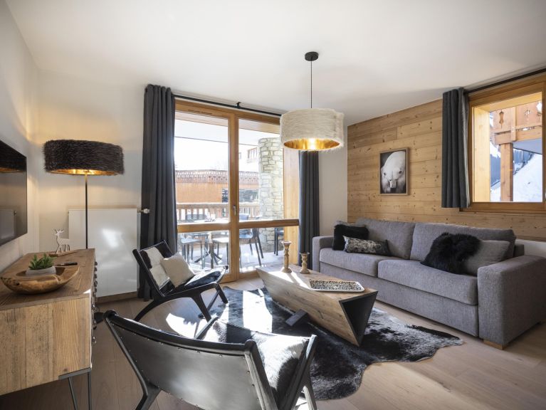 Appartement Neige et Soleil met cabine