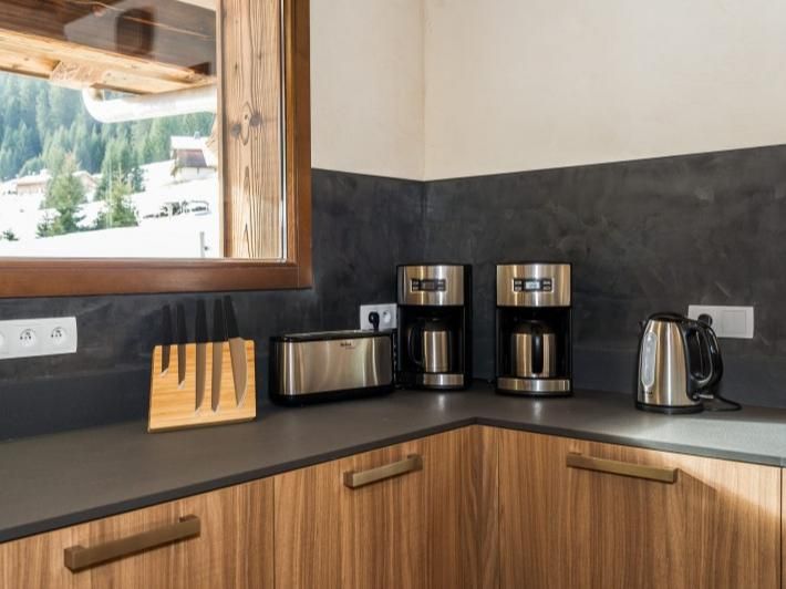 Chalet Les Bucherons met buiten-whirlpool