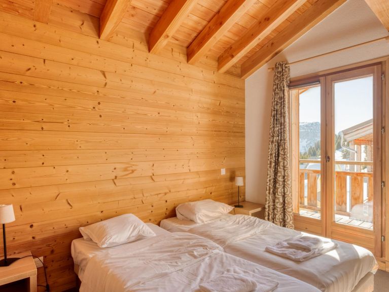 Chalet-appartement Les Portes du Grand Massif twee-onder-een-kap chalet