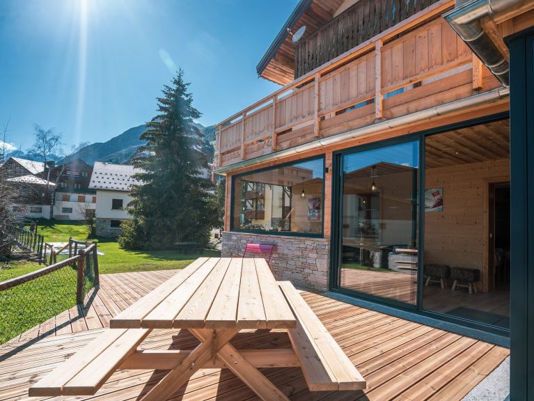 Chalet Sabot de Venus met buiten-whirlpool