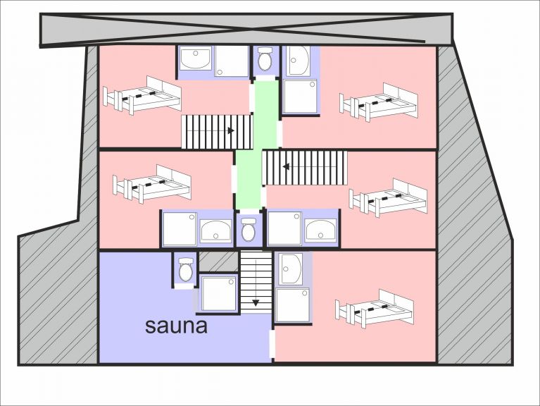 Chalet Honoré met sauna