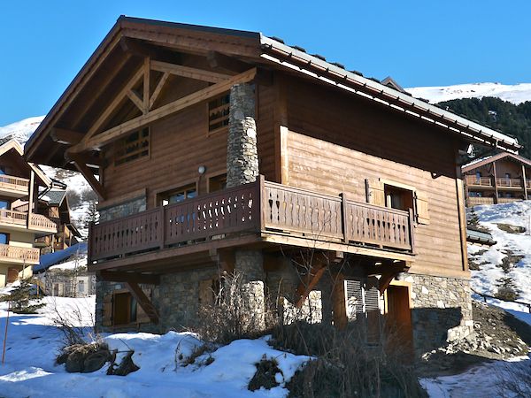 Chalet Le Hameau des Marmottes aan de piste