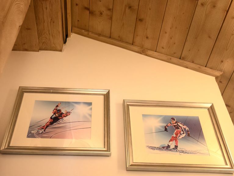Chalet Le Hameau des Marmottes met familiekamer en sauna