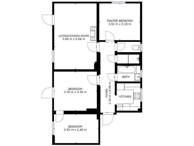 Chalet Edelweiss am See Hele gebouw, incl. gezamenlijke keuken en eetruimte