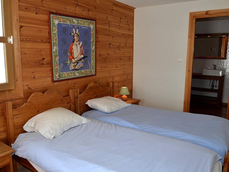 Chalet Hameau de Flaine supérieur met sauna