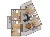 Chalet-appartement Trolles Prestige appartement 5-10