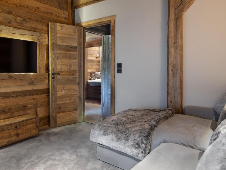 Chalet Ferme du Rys met buiten-whirlpool, zondag t/m zondag