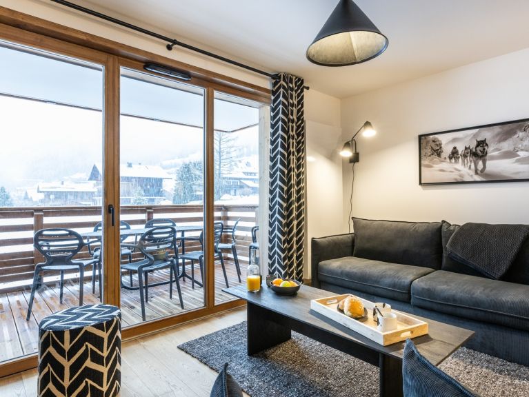 Chalet-appartement Le Flocon Blanc Bergzicht