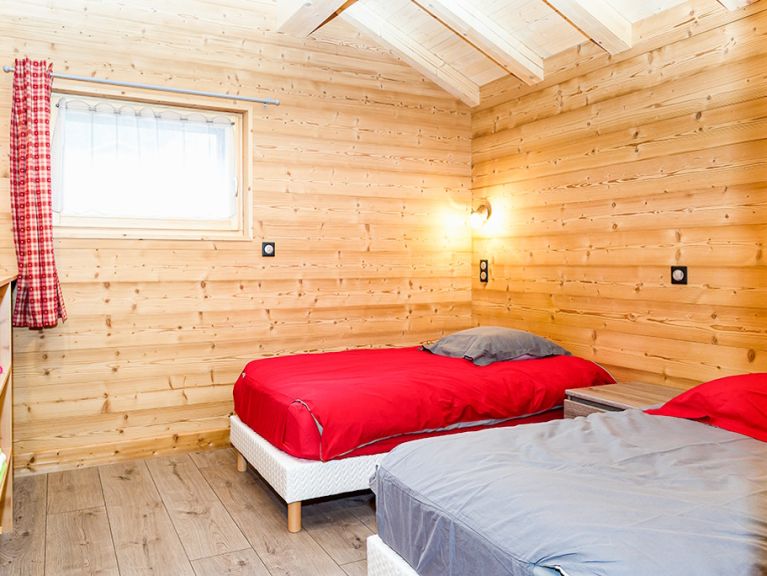 Chalet Le Bois Brûlé met privé-sauna en buiten-whirlpool