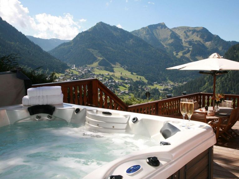 Chalet Belle Vache met whirlpool en privé-sauna, zondag t/m zondag