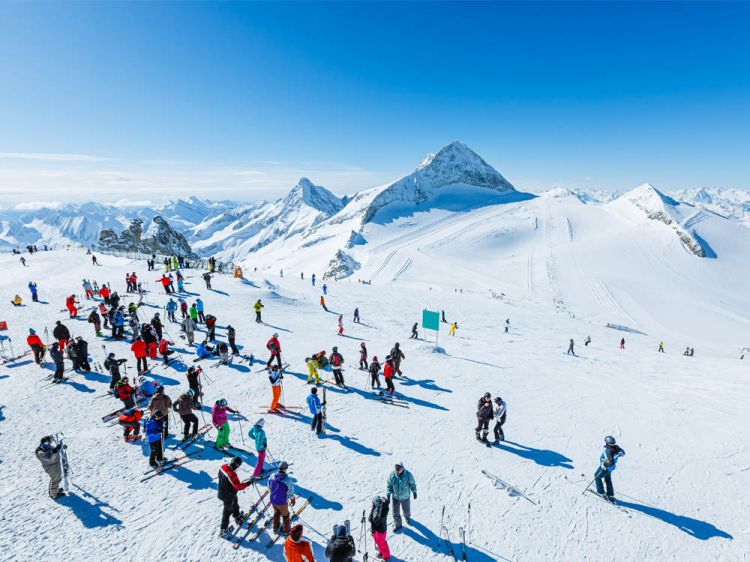 Hoogste skigebied Oostenrijk