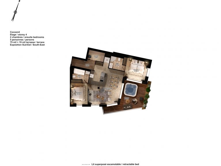 Chalet-appartement Cocoon