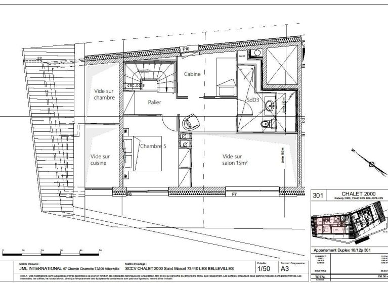 Chalet-appartement Chalet 2000 met buiten whirlpool