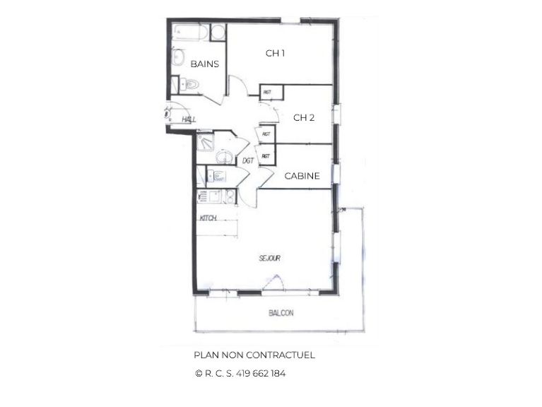 Appartement Les Côtes d'Or Courmayeur - 323