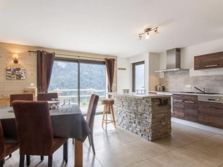Appartement La Belette met buiten-whirlpool