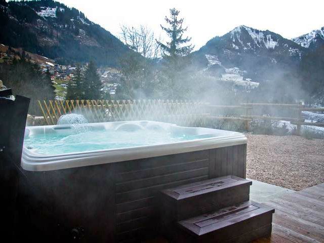 Appartement La Belette met buiten-whirlpool