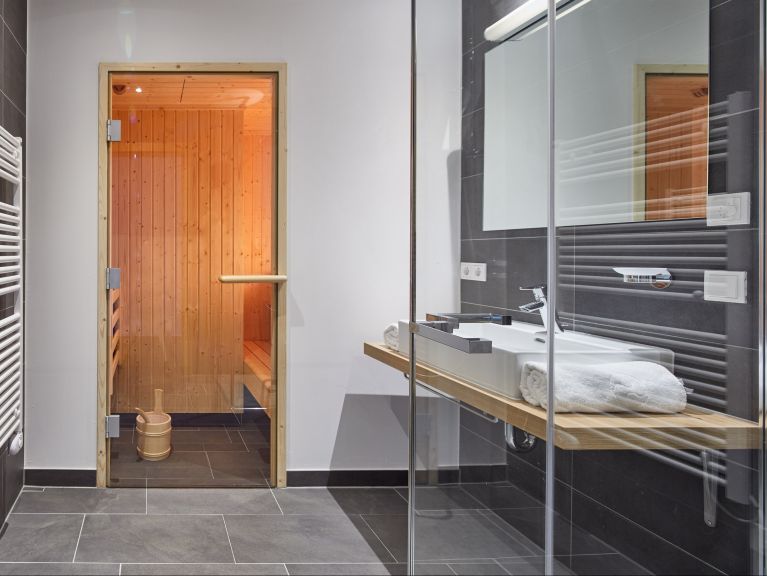 Appartement Residenz Drachenstein Wildschönau Penthouse met privé-sauna